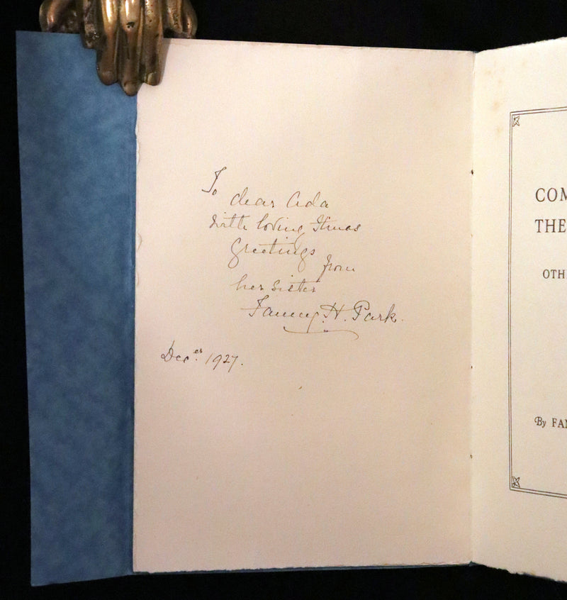 1927 Scarce Private Edition - The Coming of the Fairies by Fanny H. Park.