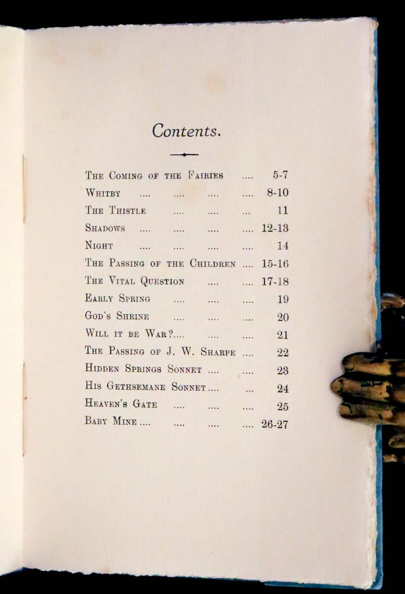 1927 Scarce Private Edition - The Coming of the Fairies by Fanny H. Park.