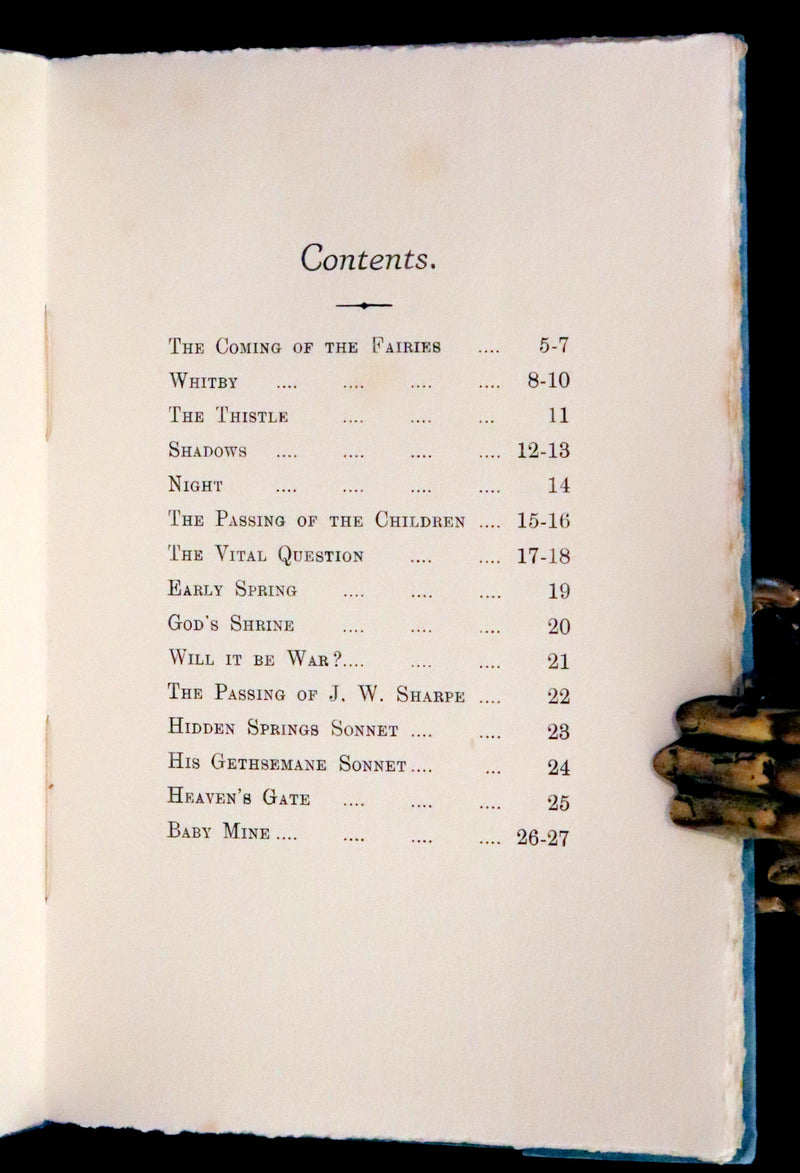 1927 Scarce Private Edition - The Coming of the Fairies by Fanny H. Park.