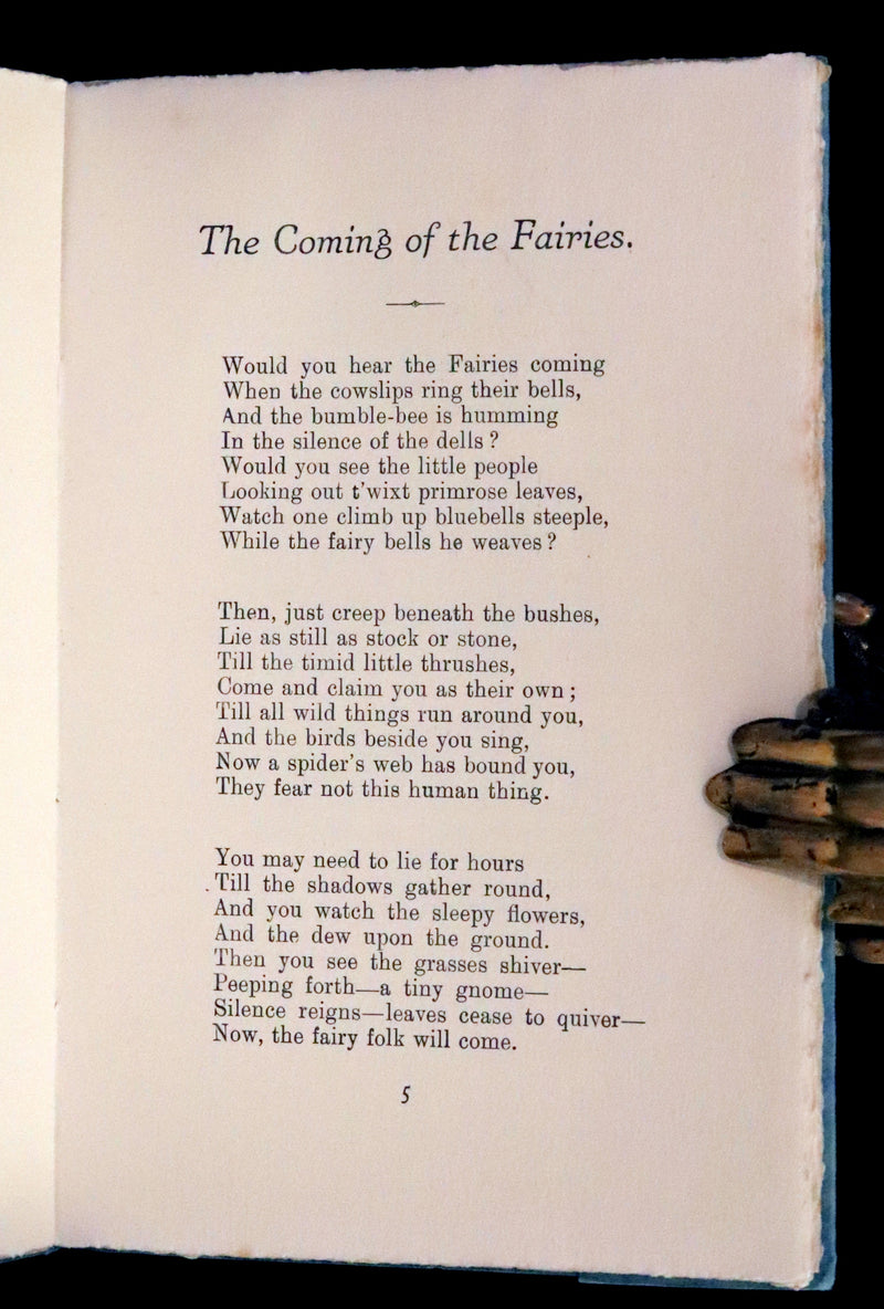 1927 Scarce Private Edition - The Coming of the Fairies by Fanny H. Park.