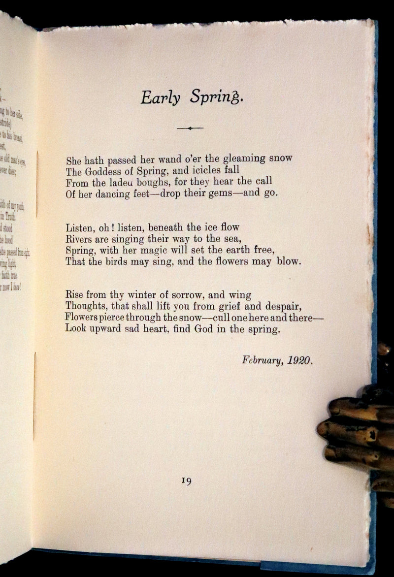 1927 Scarce Private Edition - The Coming of the Fairies by Fanny H. Park.