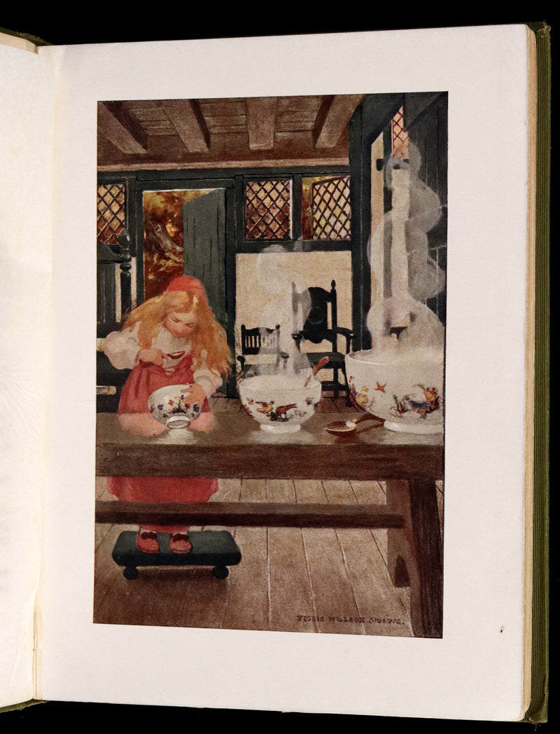 1913 Rare First UK Edition - A Child's Book of Stories illustrated by Jessie Willcox Smith.
