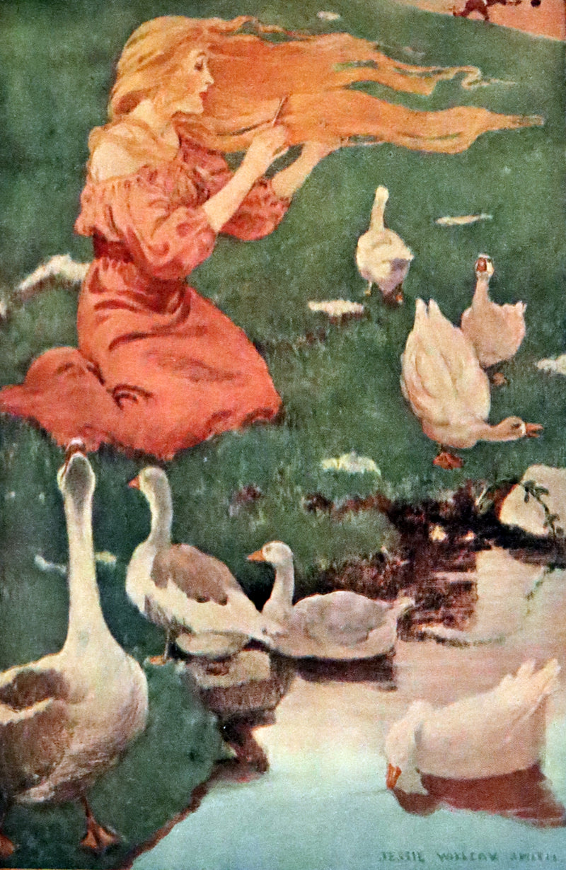 1913 Rare First UK Edition - A Child's Book of Stories illustrated by Jessie Willcox Smith.