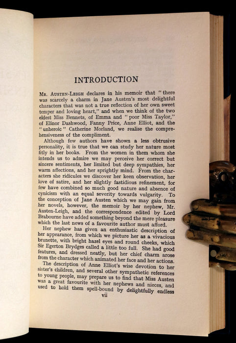 1922 Rare Book - Sense and Sensibility by Jane Austen, illustrated by Charles E. Brock.