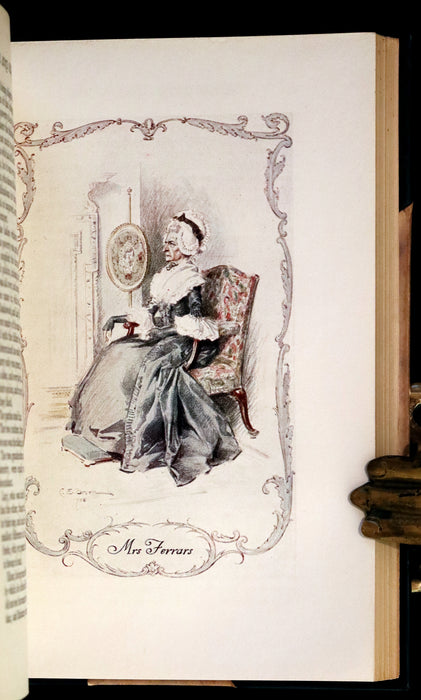 1922 Rare Book - Sense and Sensibility by Jane Austen, illustrated by Charles E. Brock.