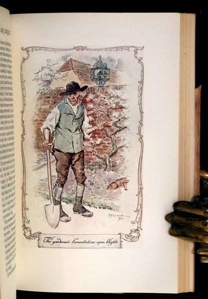 1922 Rare Book - Sense and Sensibility by Jane Austen, illustrated by Charles E. Brock.