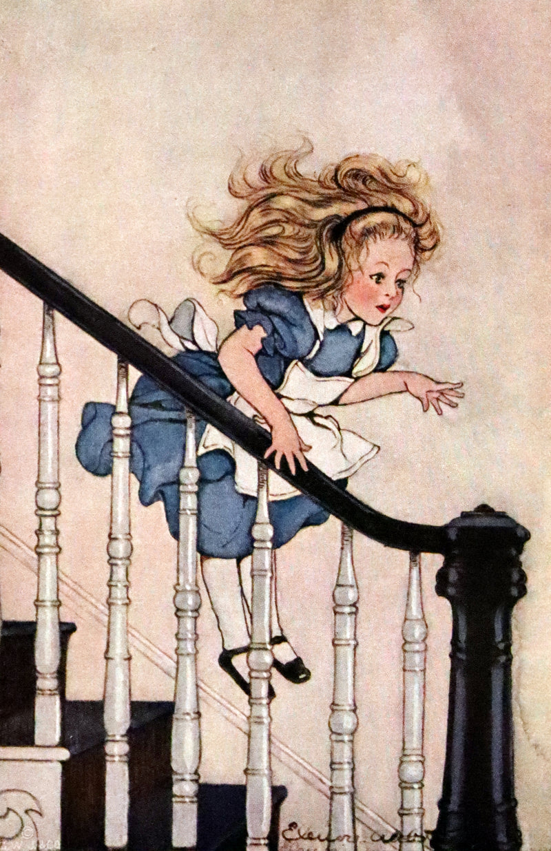 1920 Rare Jacobs Edition - Alice's Adventures in Wonderland illustrated by Elenore Abbott.