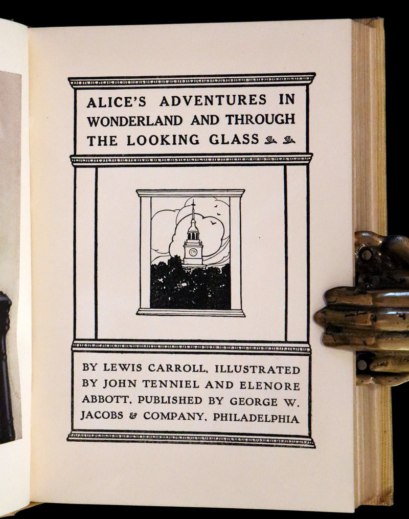 1920 Rare Jacobs Edition - Alice's Adventures in Wonderland illustrated by Elenore Abbott.