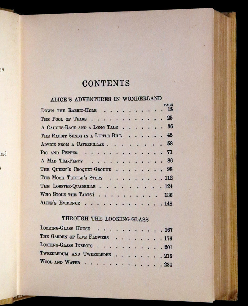 1920 Rare Jacobs Edition - Alice's Adventures in Wonderland illustrated by Elenore Abbott.