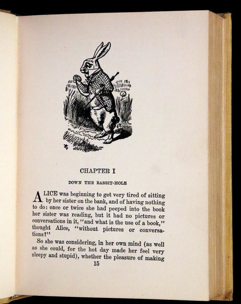 1920 Rare Jacobs Edition - Alice's Adventures in Wonderland illustrated by Elenore Abbott.