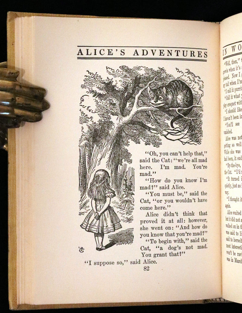 1920 Rare Jacobs Edition - Alice's Adventures in Wonderland illustrated by Elenore Abbott.
