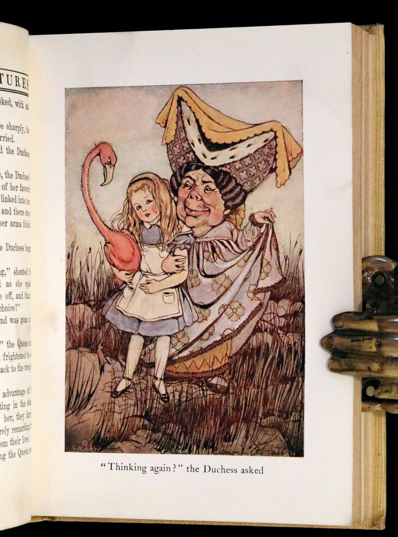 1920 Rare Jacobs Edition - Alice's Adventures in Wonderland illustrated by Elenore Abbott.