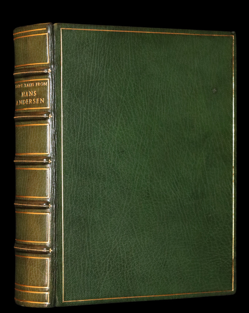 1919 Rare Edition bound by Asprey - Hans Andersen Fairy Tales illustrated by Gordon Browne.