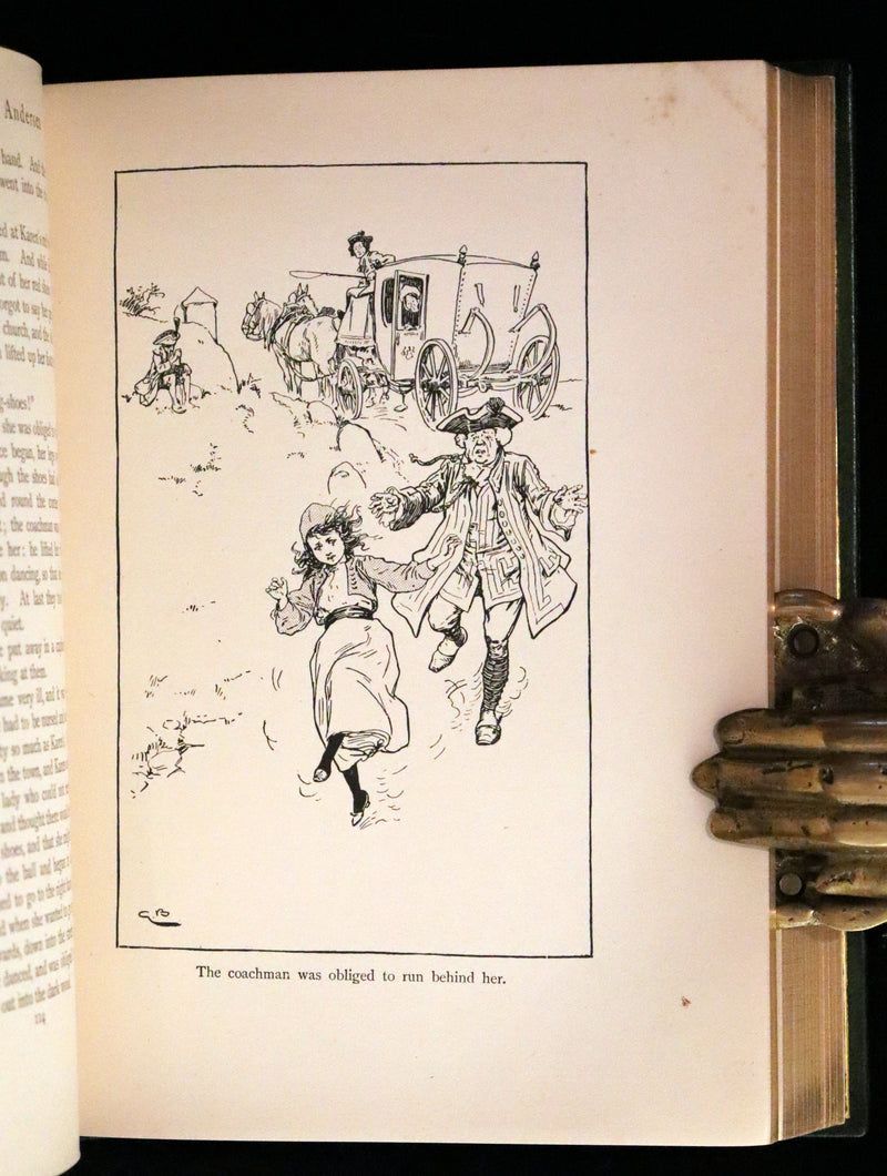 1919 Rare Edition bound by Asprey - Hans Andersen Fairy Tales illustrated by Gordon Browne.