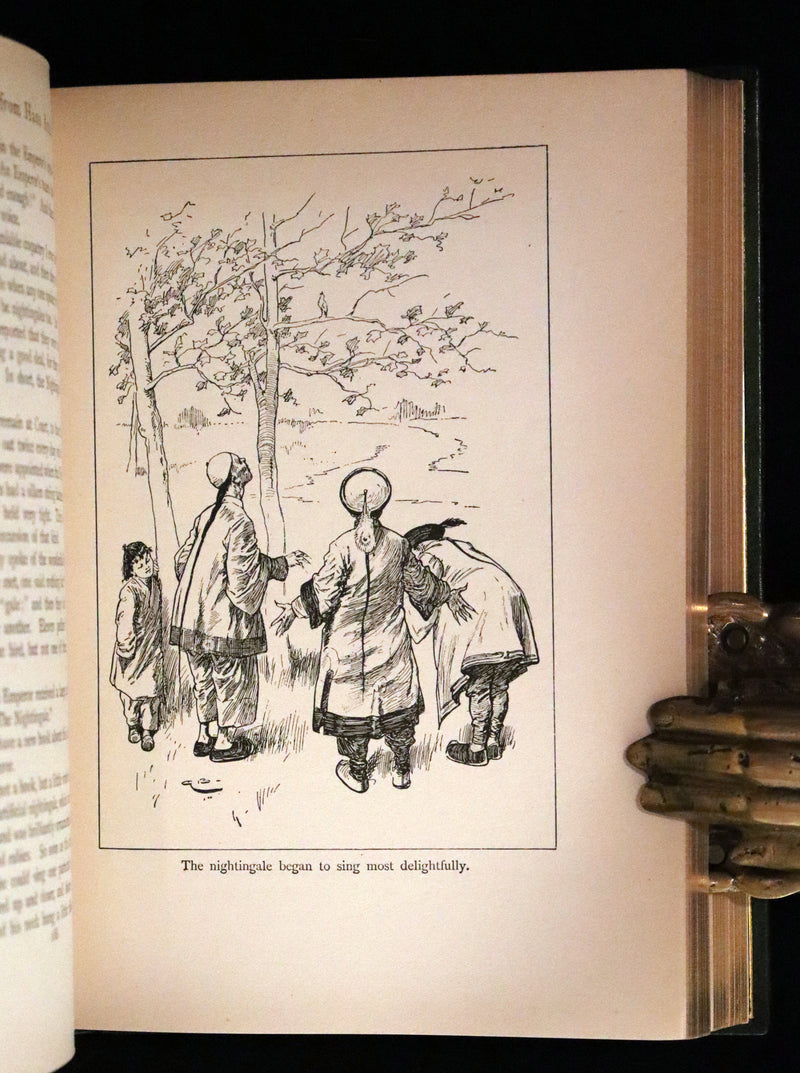 1919 Rare Edition bound by Asprey - Hans Andersen Fairy Tales illustrated by Gordon Browne.