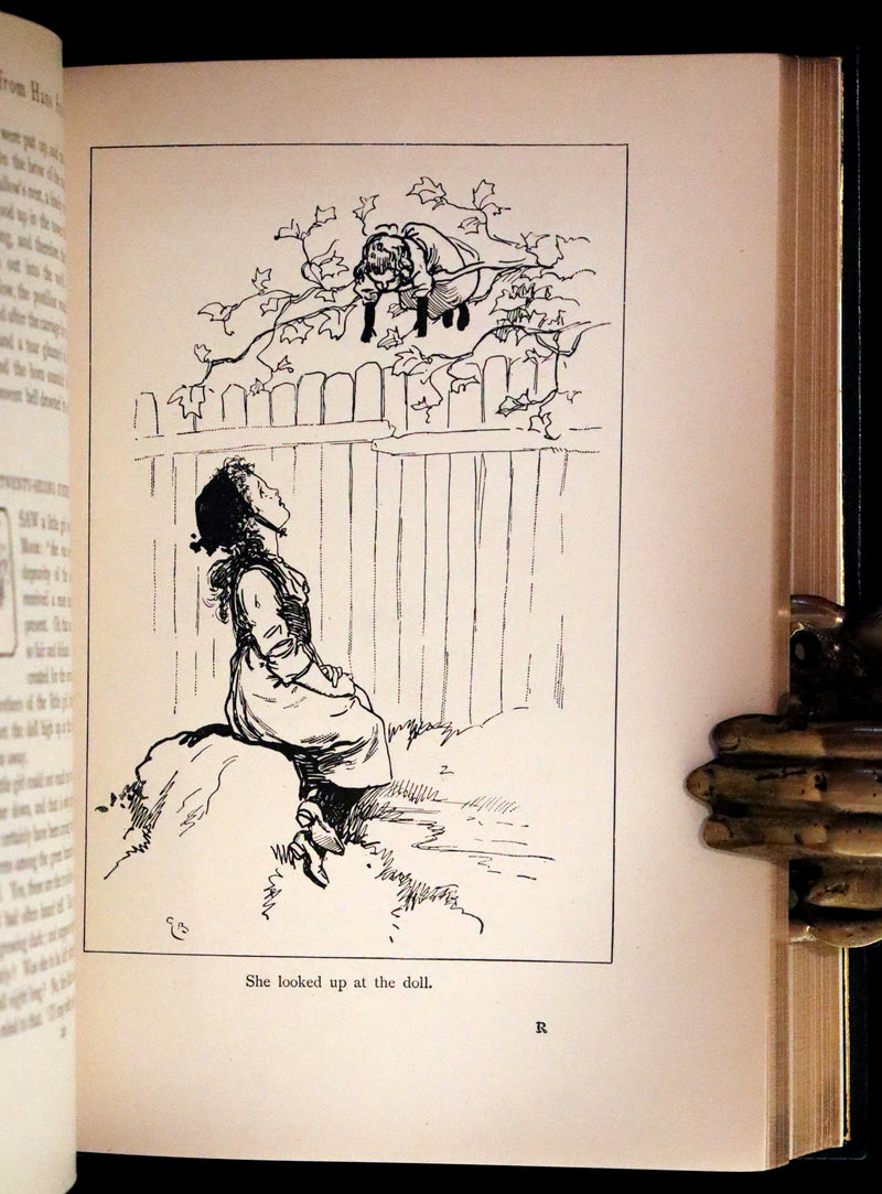 1919 Rare Edition bound by Asprey - Hans Andersen Fairy Tales illustrated by Gordon Browne.