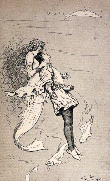1919 Rare Edition bound by Asprey - Hans Andersen Fairy Tales illustrated by Gordon Browne.