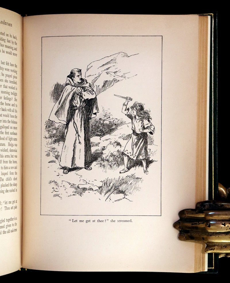 1919 Rare Edition bound by Asprey - Hans Andersen Fairy Tales illustrated by Gordon Browne.