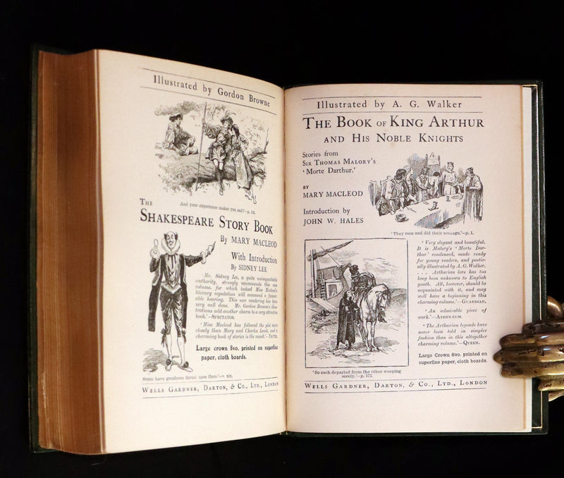 1919 Rare Edition bound by Asprey - Hans Andersen Fairy Tales illustrated by Gordon Browne.