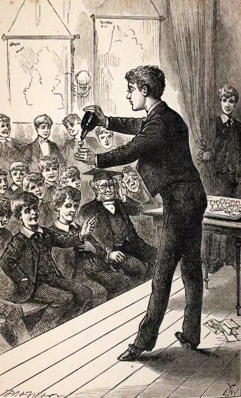 1885 First Edition - CONJURER Dick or, The Adventures of a Young WIZARD by Professor Hoffmann.