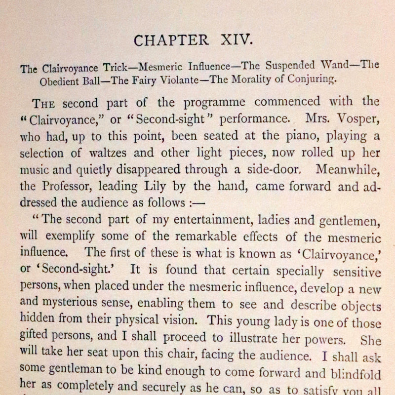 1885 First Edition - CONJURER Dick or, The Adventures of a Young WIZARD by Professor Hoffmann.