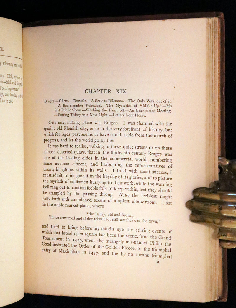 1885 First Edition - CONJURER Dick or, The Adventures of a Young WIZARD by Professor Hoffmann.
