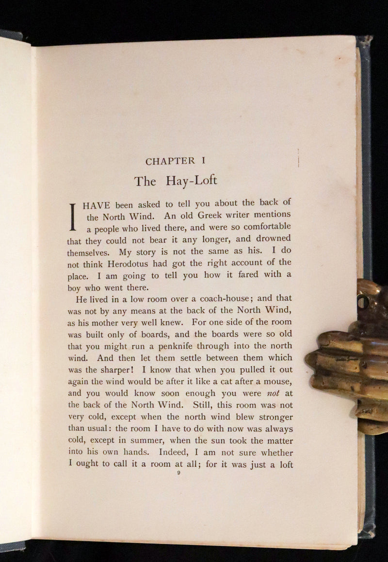 1911 Rare Edition - AT THE BACK OF THE NORTH WIND by George MacDonald.