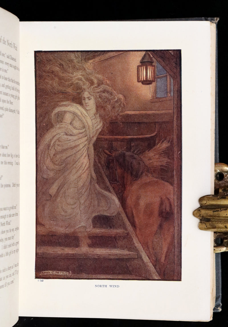 1911 Rare Edition - AT THE BACK OF THE NORTH WIND by George MacDonald.