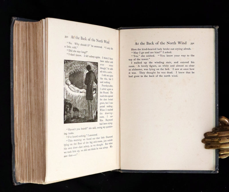 1911 Rare Edition - AT THE BACK OF THE NORTH WIND by George MacDonald.