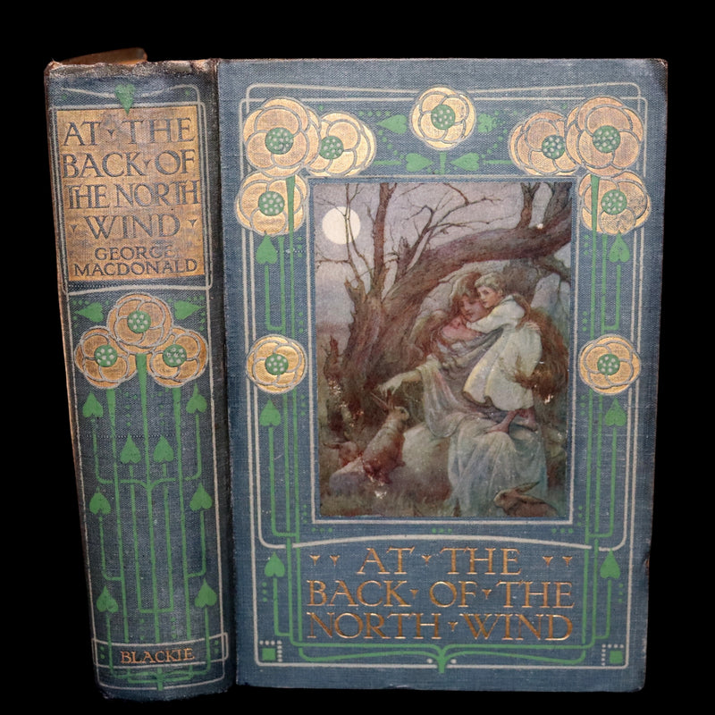 1911 Rare Edition - AT THE BACK OF THE NORTH WIND by George MacDonald.