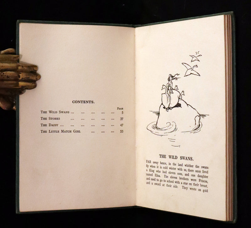 1920 Scarce Edition - The Wild Swans and Other Stories by Andersen illustrated by Mabel Lucie Attwell.
