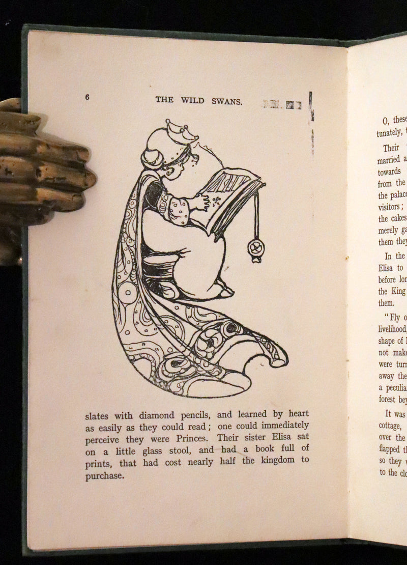 1920 Scarce Edition - The Wild Swans and Other Stories by Andersen illustrated by Mabel Lucie Attwell.