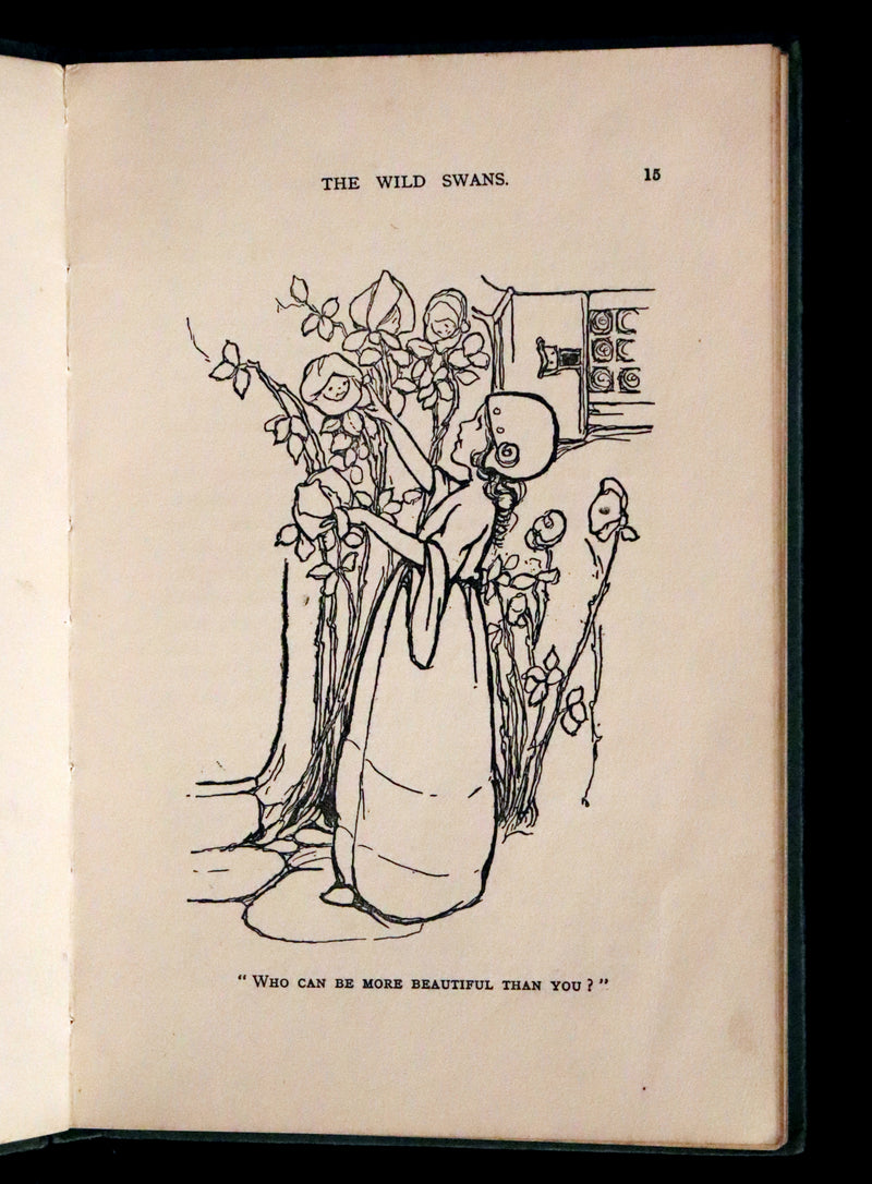 1920 Scarce Edition - The Wild Swans and Other Stories by Andersen illustrated by Mabel Lucie Attwell.
