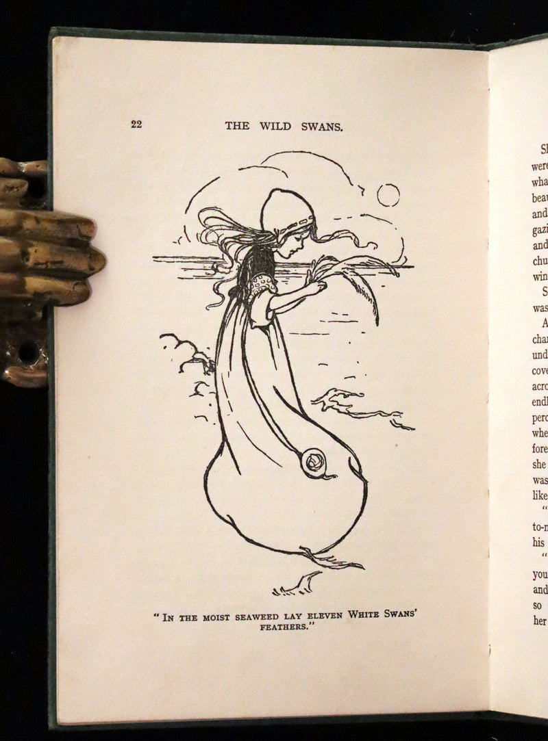 1920 Scarce Edition - The Wild Swans and Other Stories by Andersen illustrated by Mabel Lucie Attwell.