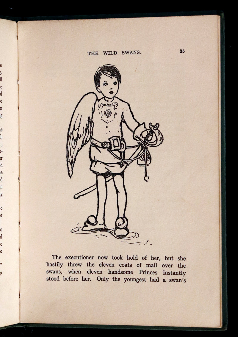 1920 Scarce Edition - The Wild Swans and Other Stories by Andersen illustrated by Mabel Lucie Attwell.