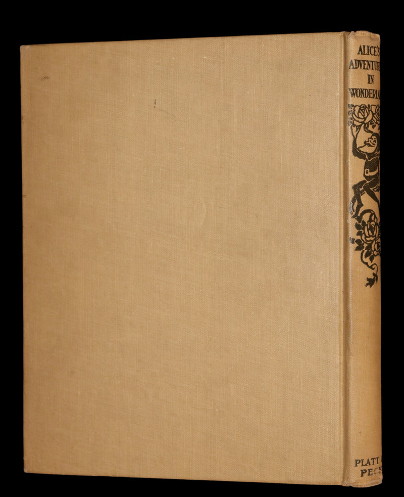 1900 Rare Platt & Peck Edition - Alice's Adventures in Wonderland by Lewis Carroll.