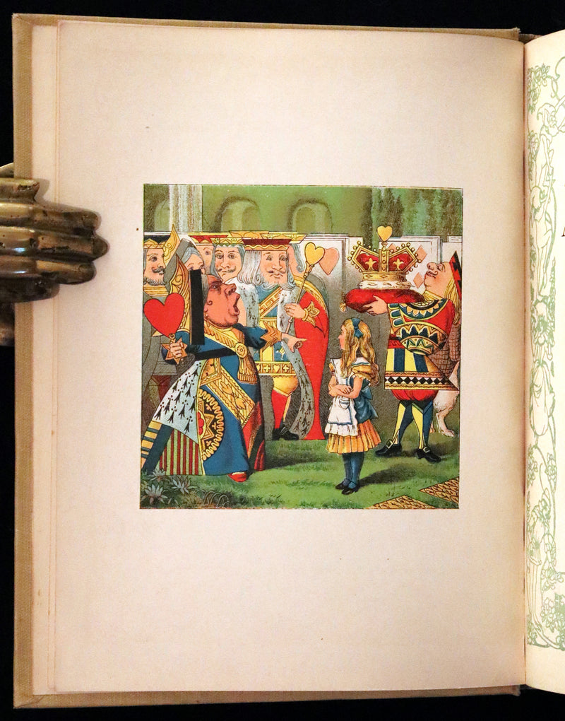 1900 Rare Platt & Peck Edition - Alice's Adventures in Wonderland by Lewis Carroll.