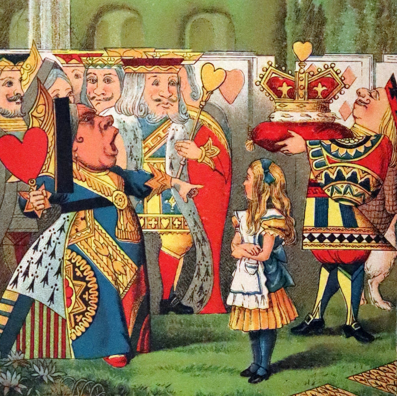 1900 Rare Platt & Peck Edition - Alice's Adventures in Wonderland by Lewis Carroll.