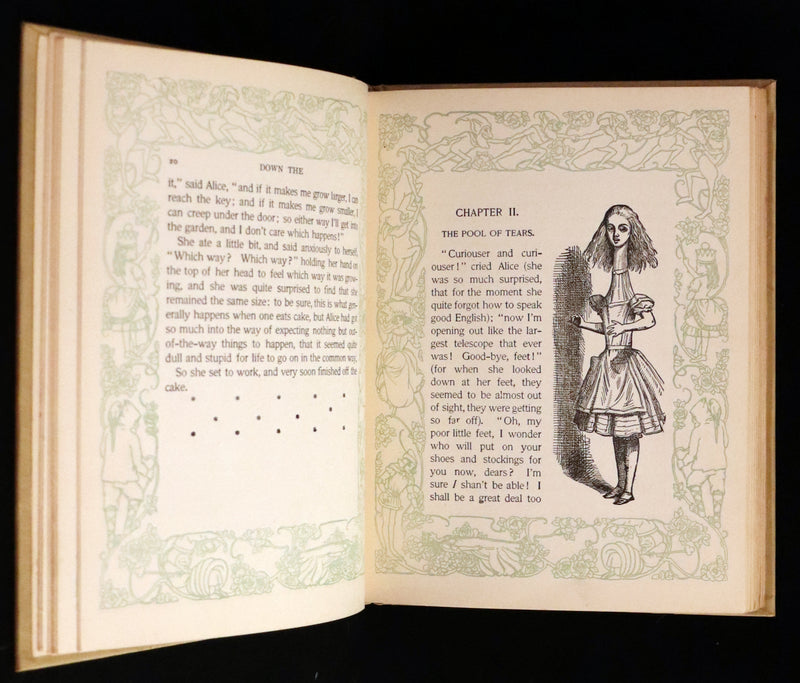 1900 Rare Platt & Peck Edition - Alice's Adventures in Wonderland by Lewis Carroll.