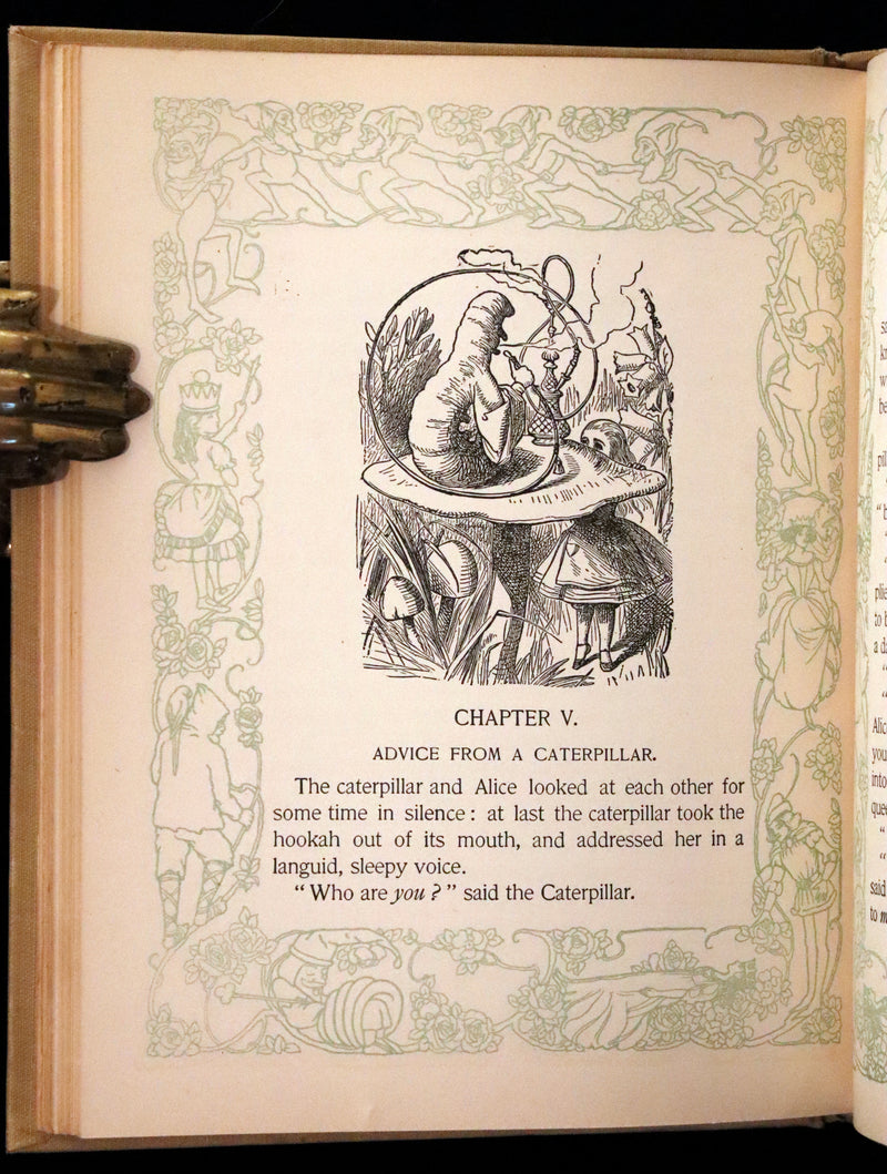 1900 Rare Platt & Peck Edition - Alice's Adventures in Wonderland by Lewis Carroll.
