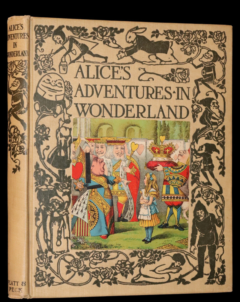 1900 Rare Platt & Peck Edition - Alice's Adventures in Wonderland by Lewis Carroll.