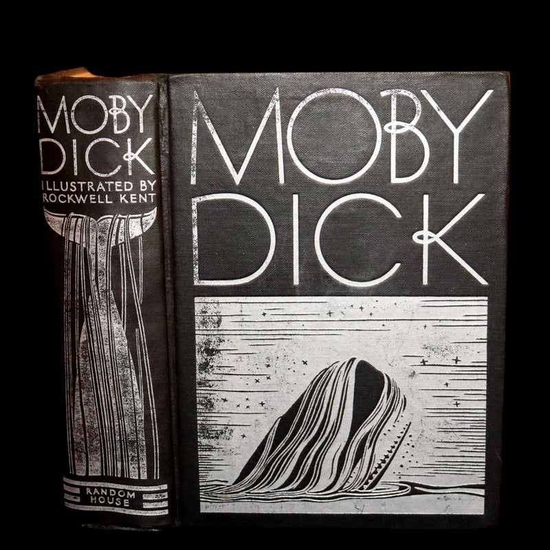 1930 Rare First Edition - MOBY DICK or The Whale by Melville, illustrated by Rockwell Kent.