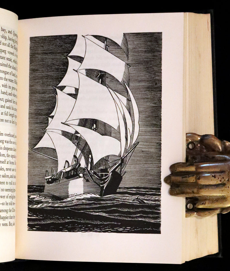1930 Rare First Edition - MOBY DICK or The Whale by Melville, illustrated by Rockwell Kent.