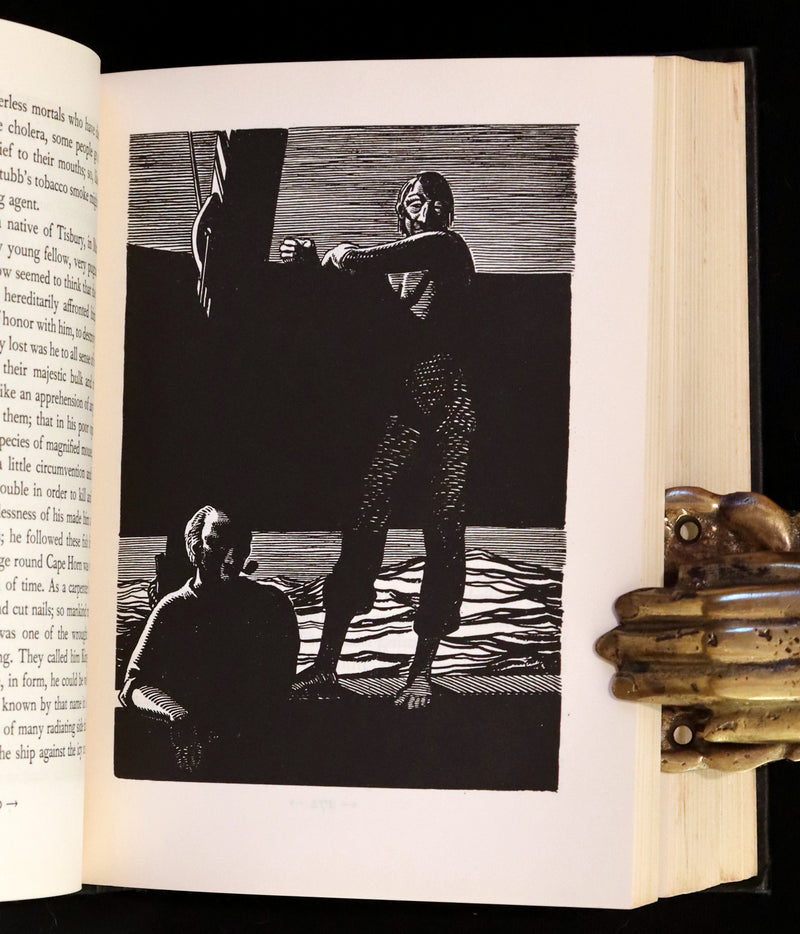 1930 Rare First Edition - MOBY DICK or The Whale by Melville, illustrated by Rockwell Kent.