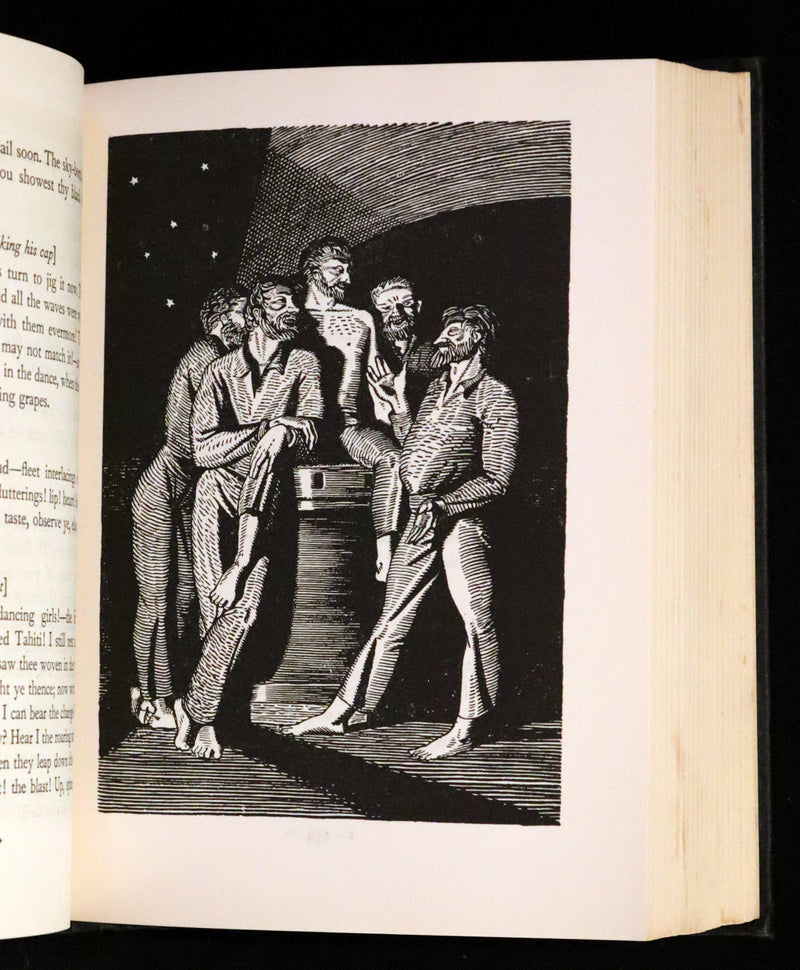 1930 Rare First Edition - MOBY DICK or The Whale by Melville, illustrated by Rockwell Kent.