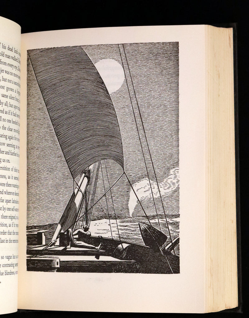 1930 Rare First Edition - MOBY DICK or The Whale by Melville, illustrated by Rockwell Kent.