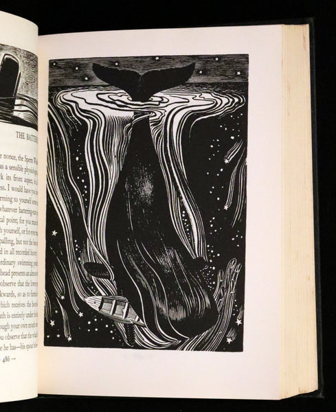 1930 Rare First Edition - MOBY DICK or The Whale by Melville, illustrated by Rockwell Kent.