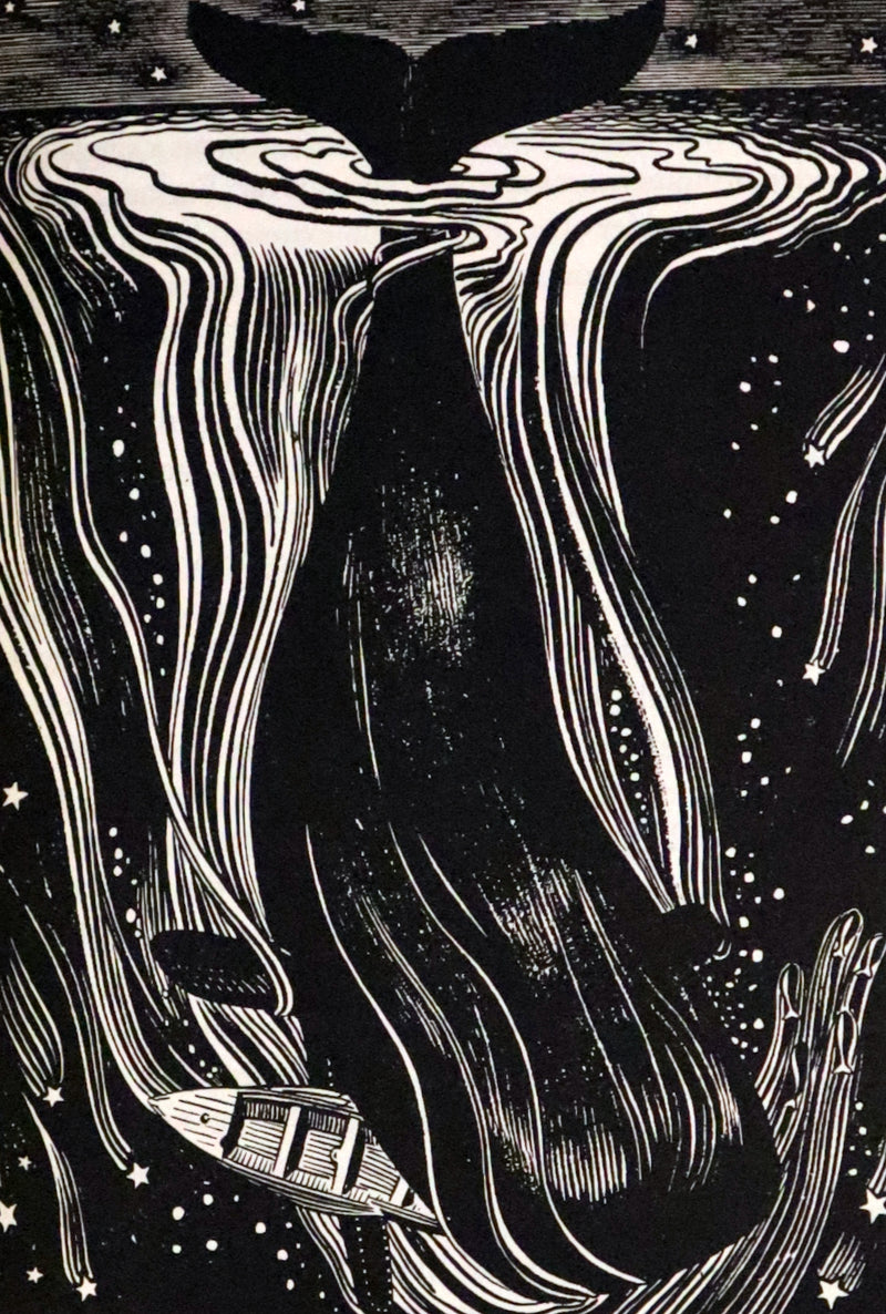 1930 Rare First Edition - MOBY DICK or The Whale by Melville, illustrated by Rockwell Kent.