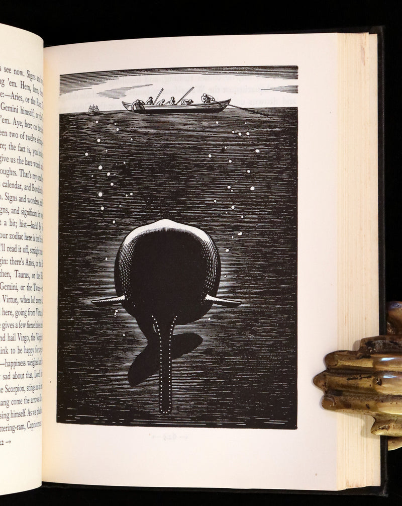 1930 Rare First Edition - MOBY DICK or The Whale by Melville, illustrated by Rockwell Kent.
