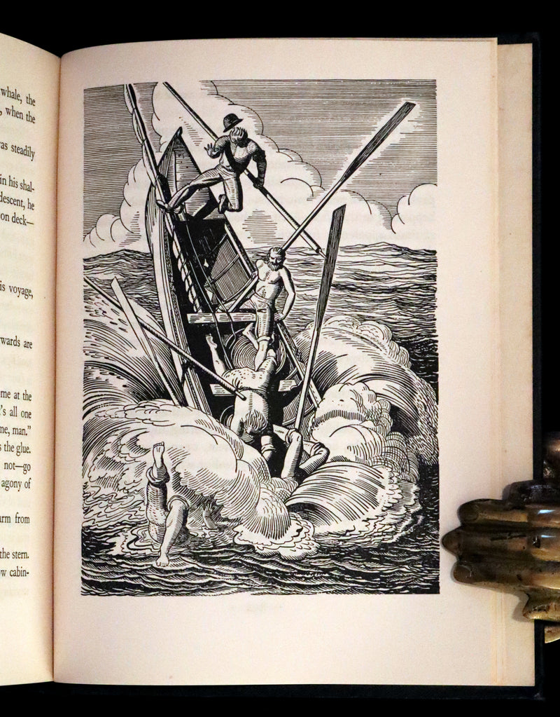 1930 Rare First Edition - MOBY DICK or The Whale by Melville, illustrated by Rockwell Kent.